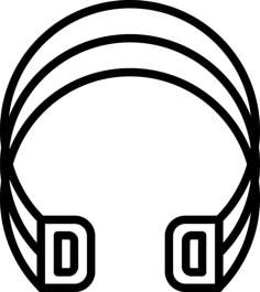 Chest Expanders Outline Svg File, Free Vectors File